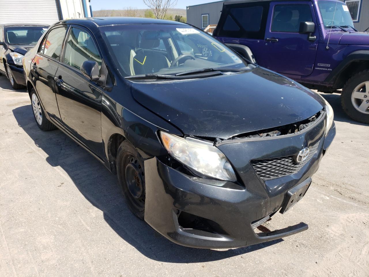 TOYOTA COROLLA BA 2010 with VIN 2T1BU4EE5AC372191 - Photo from auction