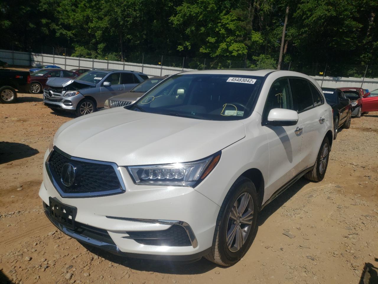 Photo 2 from auction – 2020 ACURA MDX with VIN 5J8YD4H33LL046486
