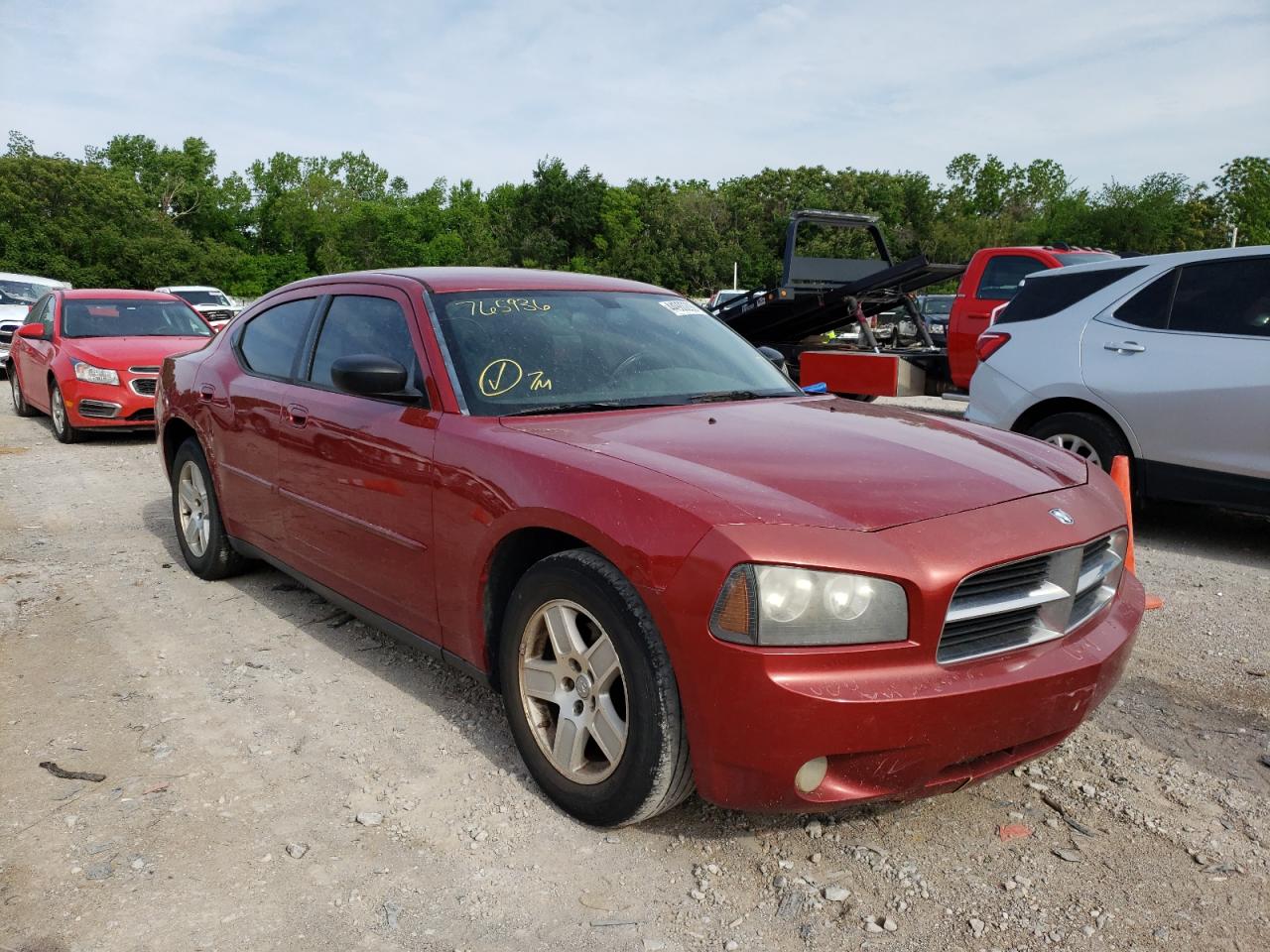 DODGE CHARGER SE 2007 with VIN 2B3KA43G47H765936 - Photo from auction