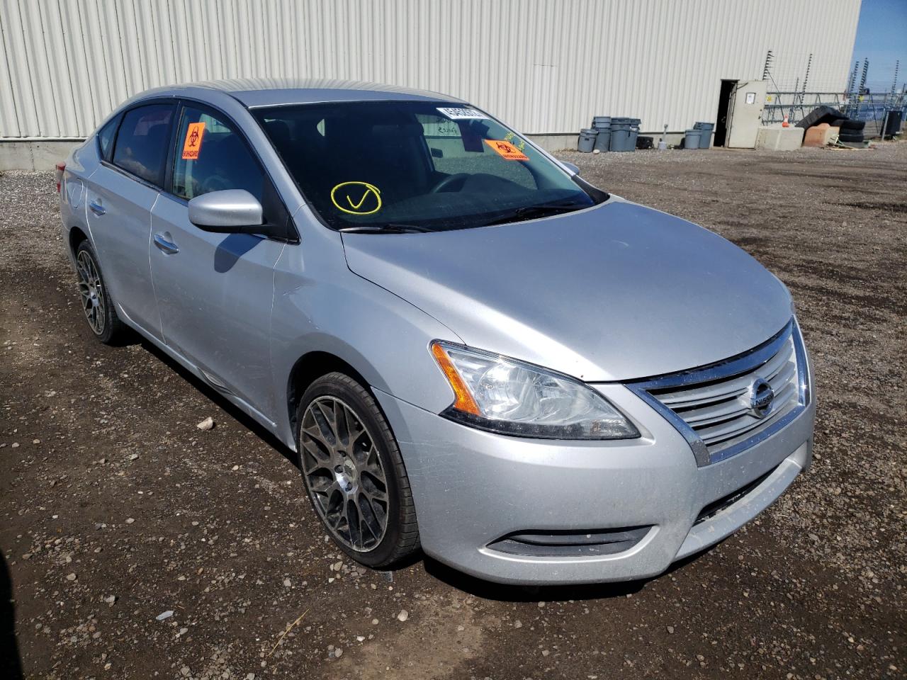 Photo 1 from auction – 2015 NISSAN SENTRA S with VIN 3N1AB7AP9FL659504