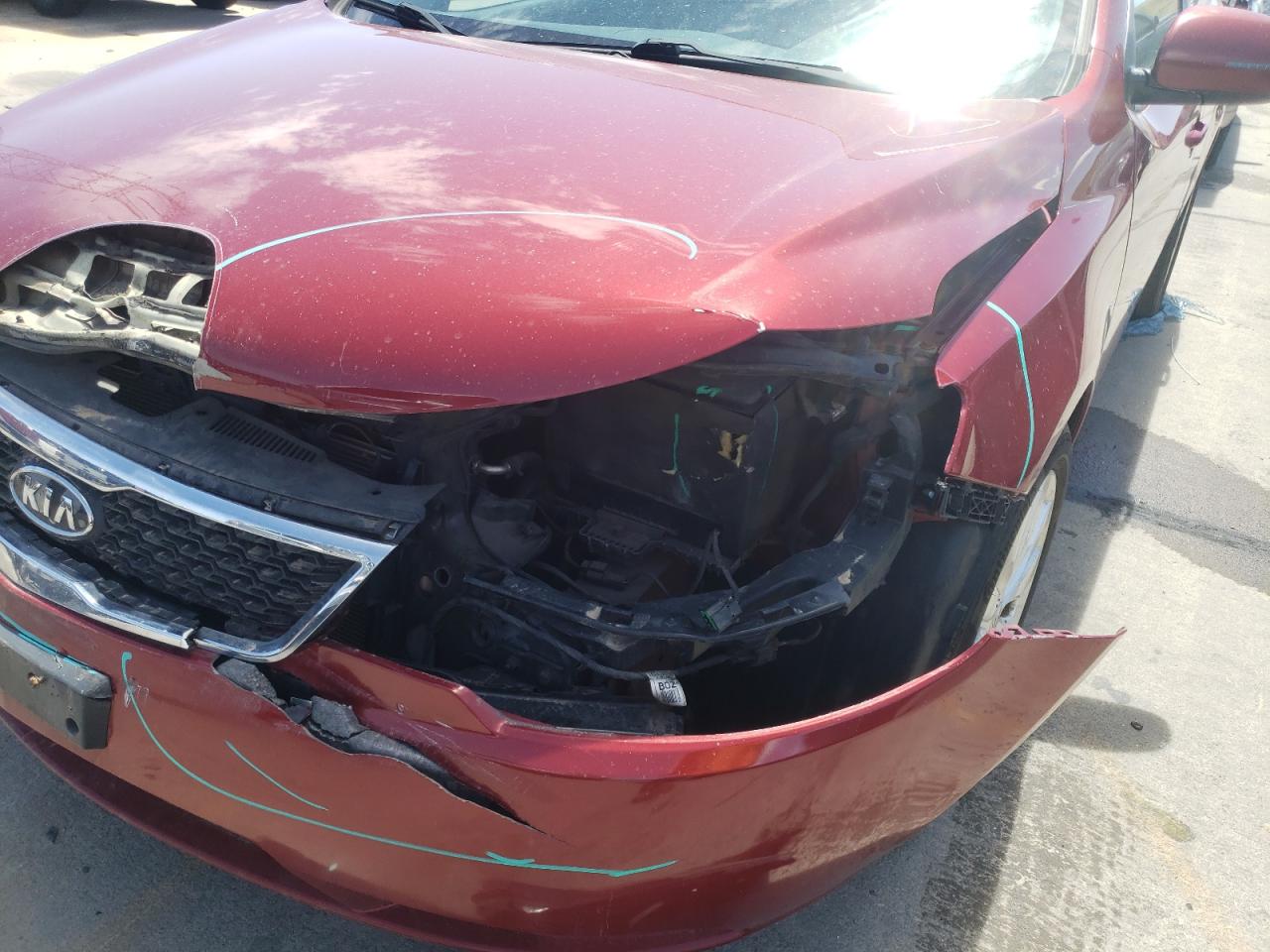 Photo 9 from auction – 2012 KIA FORTE SX with VIN KNAFW4A36C5590685