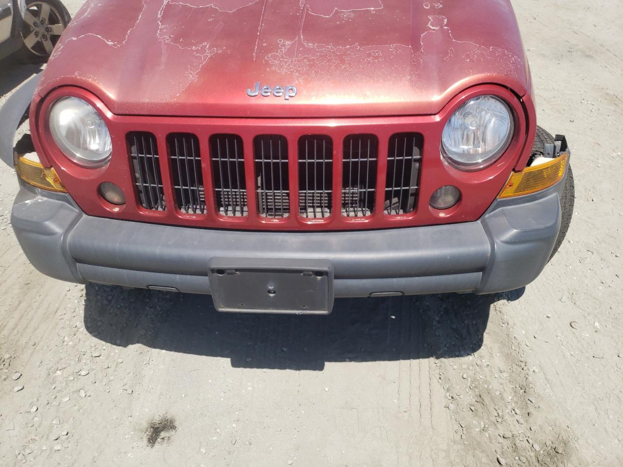 Photo 7 from auction – 2006 JEEP LIBERTY SP with VIN 1J4GK48K36W153624