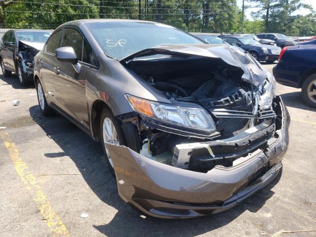 HONDA CIVIC EX 2012 with VIN 2HGFB2F84CH540188 - Photo from auction