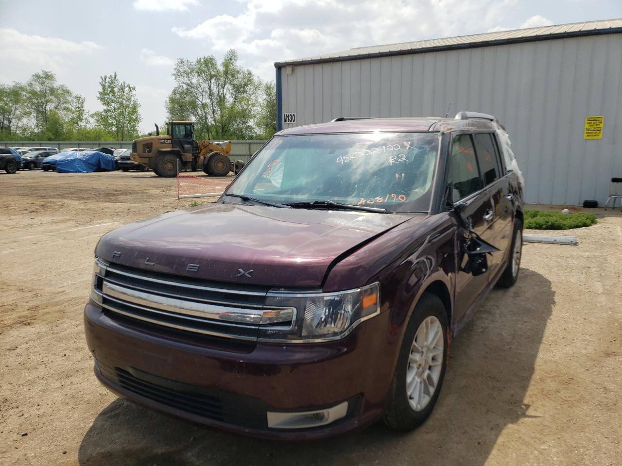 Photo 2 from auction – 2017 FORD FLEX SEL with VIN 2FMGK5C87HBA08190