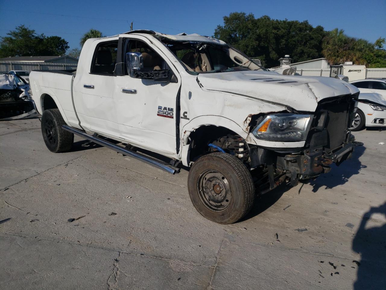 RAM 2500 LARAM 2013 with VIN 3C6UR5NLXDG546479 - Photo from auction