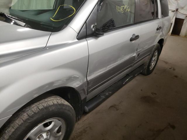 Photo 9 from auction – 2003 HONDA PILOT LX with VIN 2HKYF18123H519241