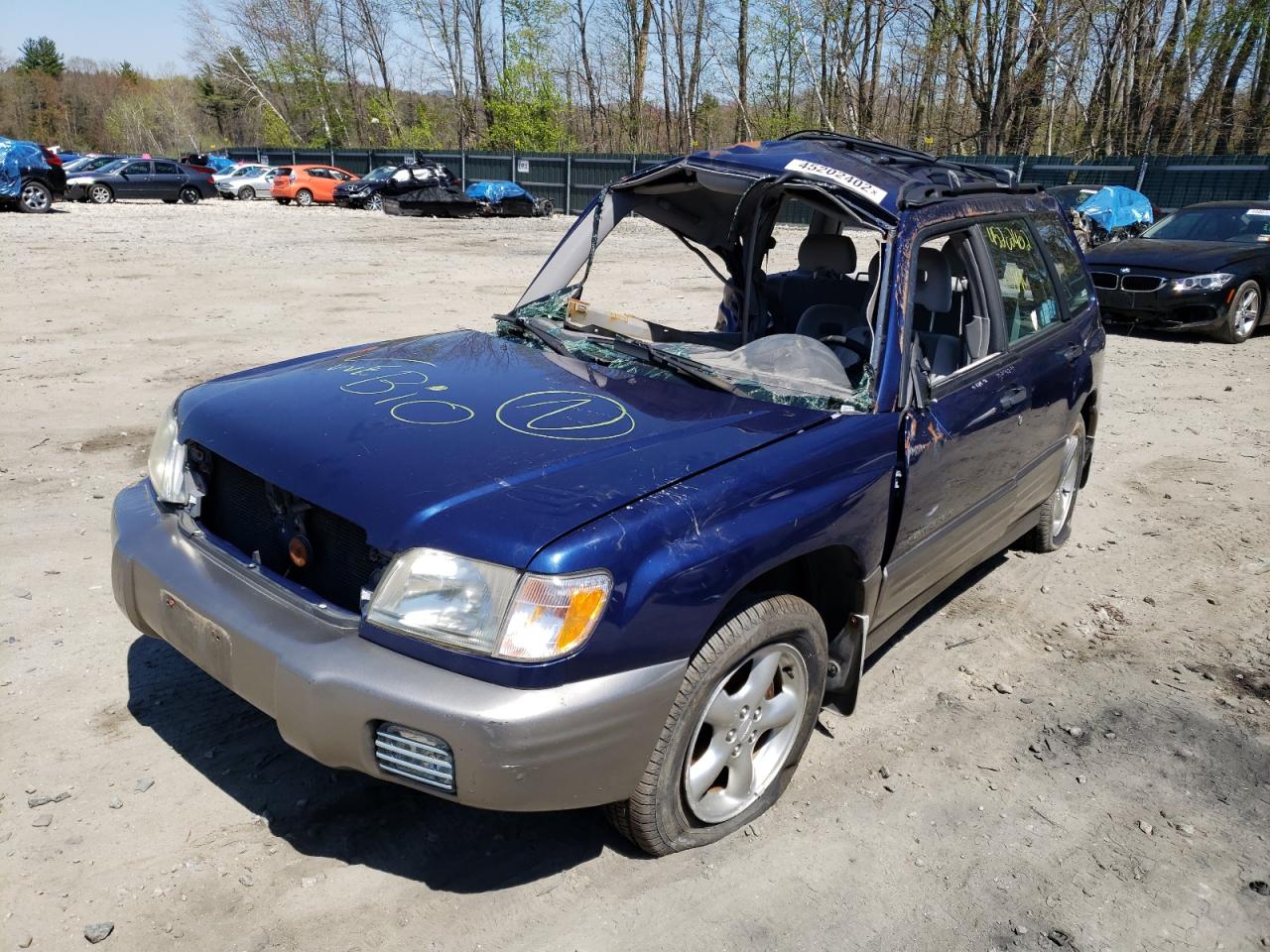 Photo 2 from auction – 2002 SUBARU FORESTER S with VIN JF1SF65572H752027