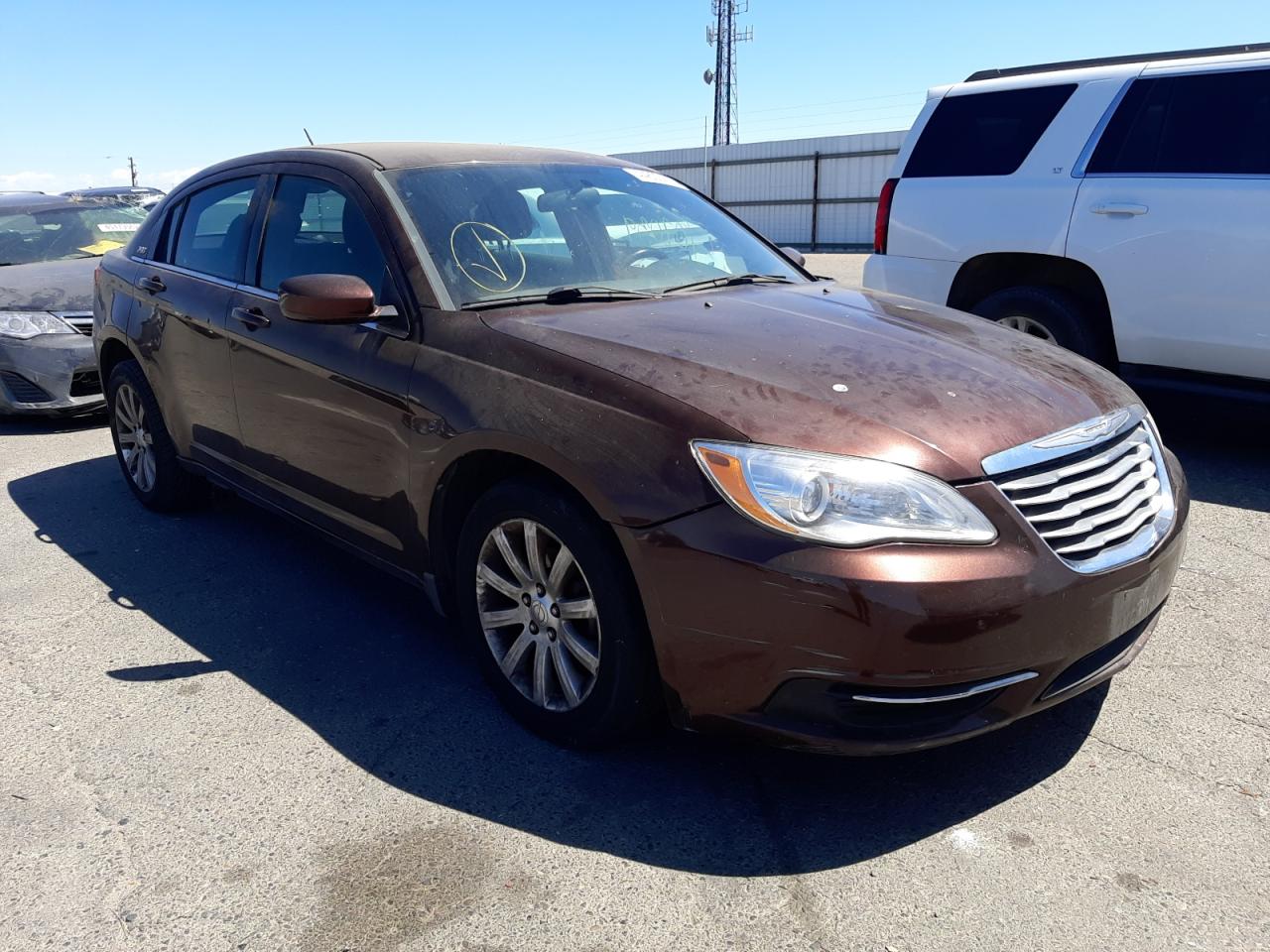 CHRYSLER 200 TOURIN 2013 with VIN 1C3CCBBB9DN762593 - Photo from auction