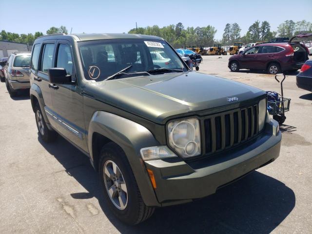 JEEP LIBERTY SP 2008 with VIN 1J8GN28K48W190677 - Photo from auction