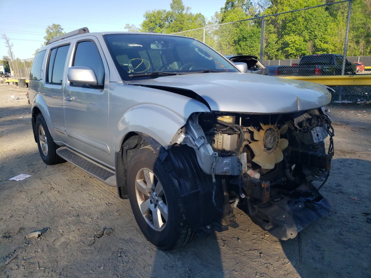NISSAN PATHFINDER 2011 with VIN 5N1AR1NB5BC609785 - Photo from auction