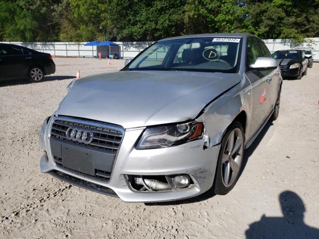 Photo 2 from auction – 2012 AUDI A4 PREMIUM with VIN WAUFFAFL0CN005347