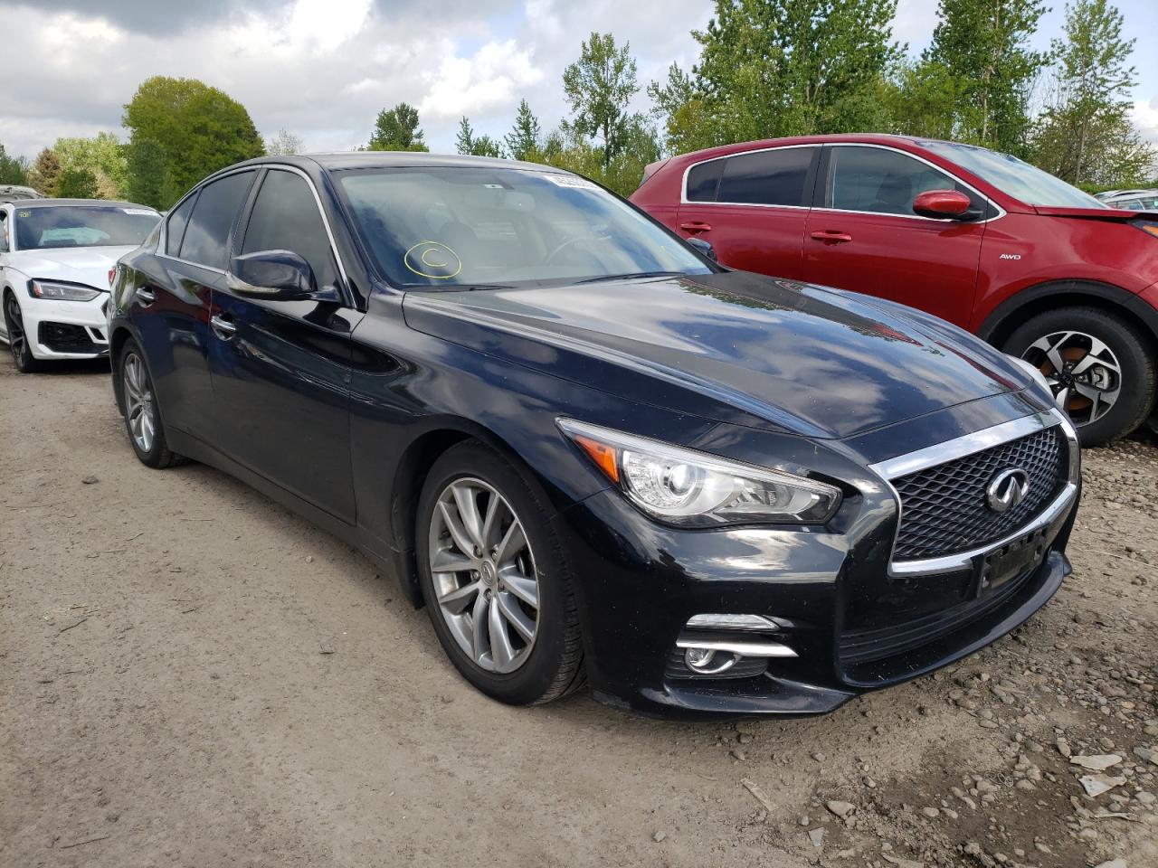 INFINITI Q50 PREMIU 2016 with VIN JN1EV7AR7GM343844 - Photo from auction