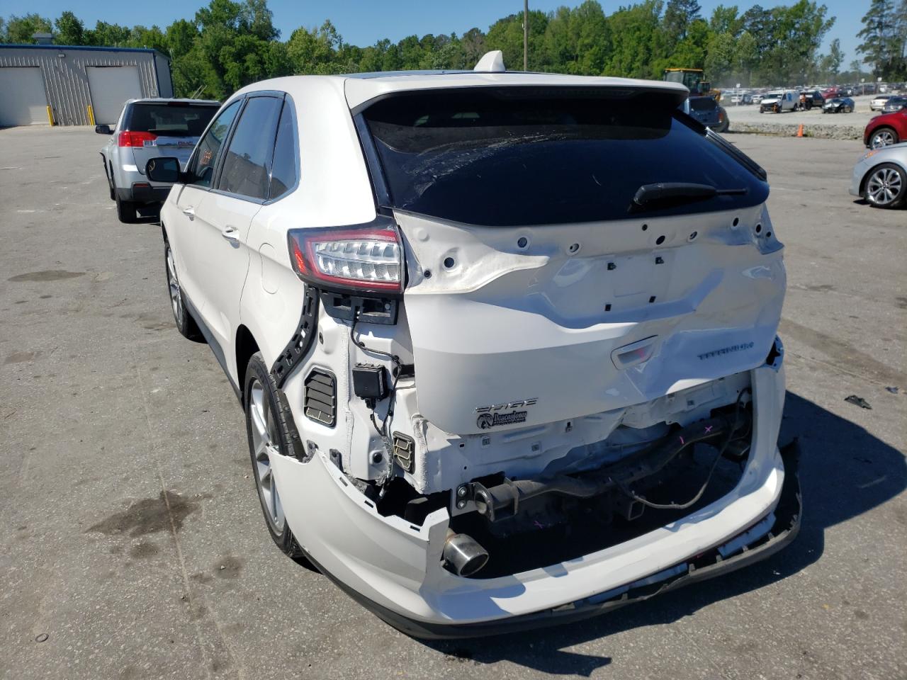 Photo 3 from auction – 2015 FORD EDGE TITAN with VIN 2FMPK3K88FBB37204