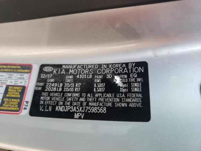 Photo 10 from auction – 2018 KIA SOUL + with VIN KNDJP3A5XJ7598568