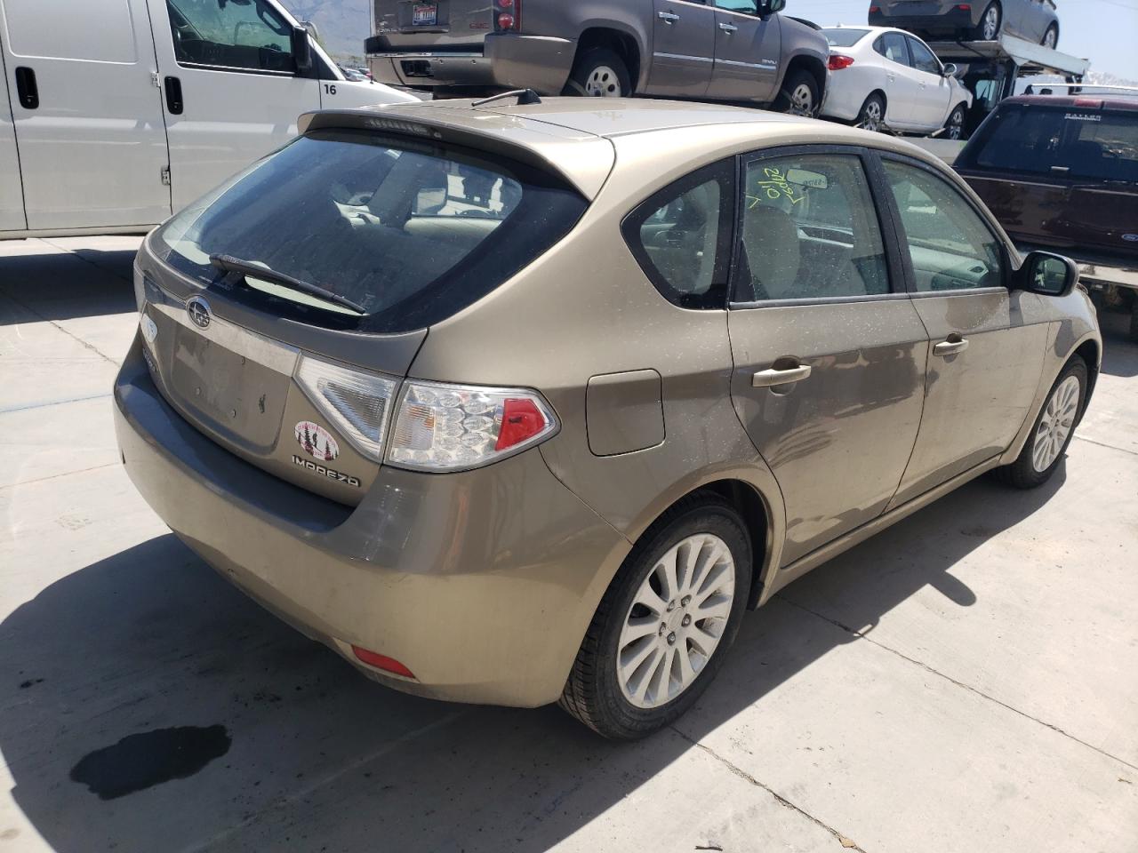 Zdjęcie 4 z aukcji – 2008 SUBARU IMPREZA 2. z VIN JF1GH61678H825825