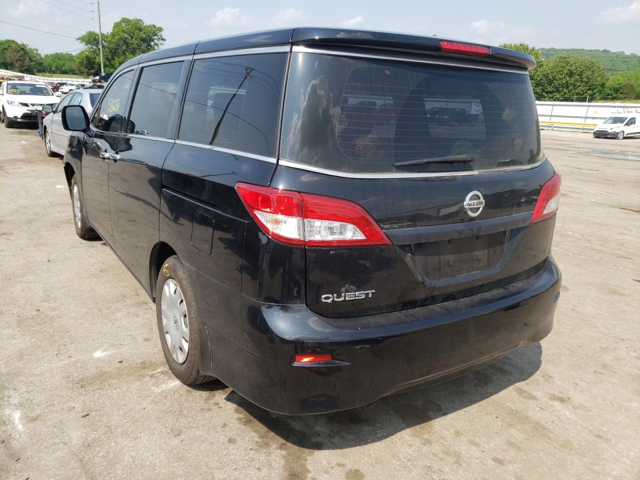 Photo 3 from auction – 2014 NISSAN QUEST S/SV with VIN JN8AE2KP7E9105671