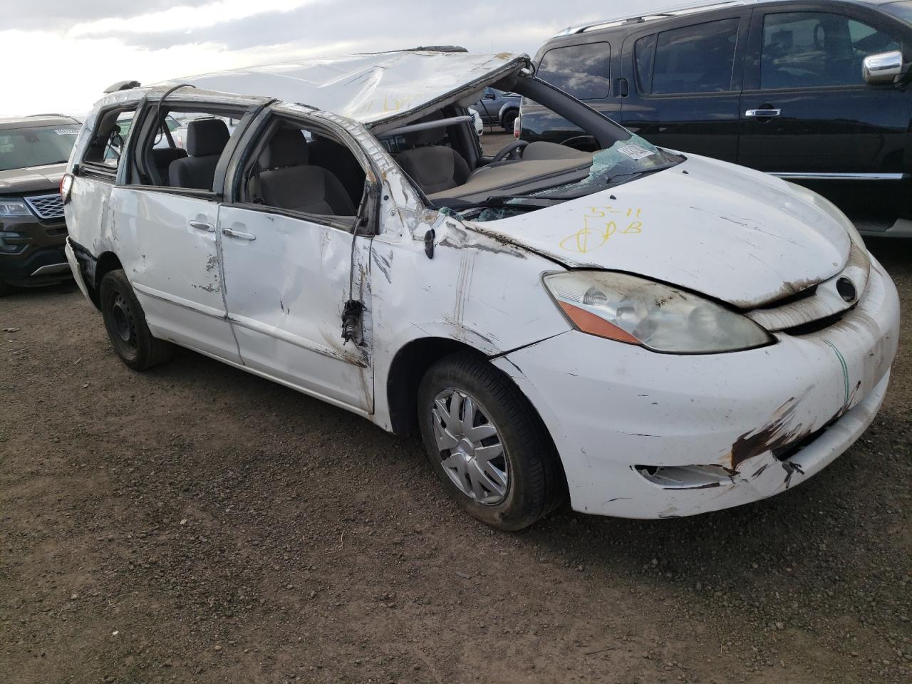 TOYOTA SIENNA CE 2007 with VIN 5TDZK23C57S059264 - Photo from auction