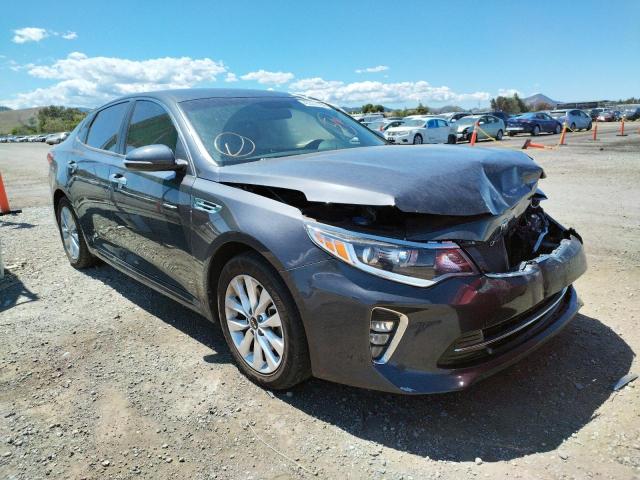 KIA OPTIMA LX 2018 with VIN 5XXGT4L33JG233096 - Photo from auction