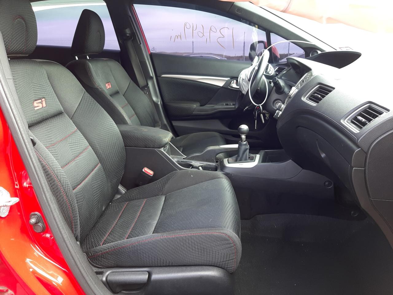 Photo 5 from auction – 2013 HONDA CIVIC SI with VIN 2HGFB6E55DH701650