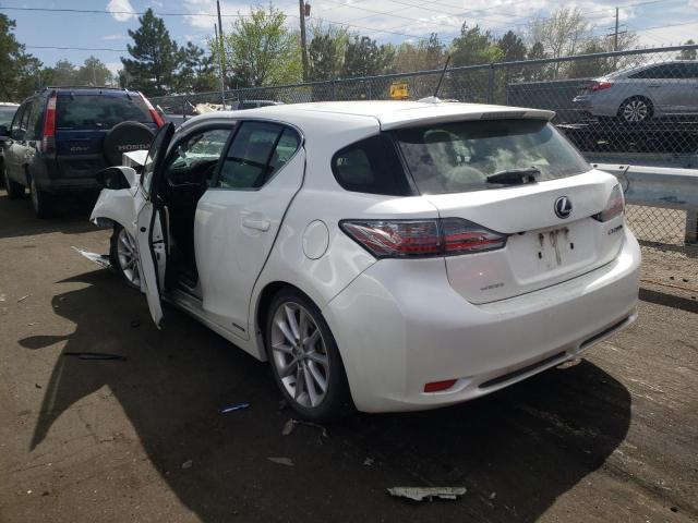 Photo 3 from auction – 2012 LEXUS CT 200 with VIN JTHKD5BH3C2096663