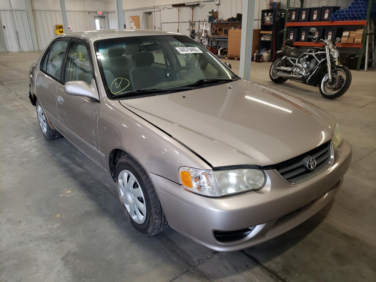 TOYOTA COROLLA SE 2001 with VIN 1NXBR12E41Z540776 - Photo from auction