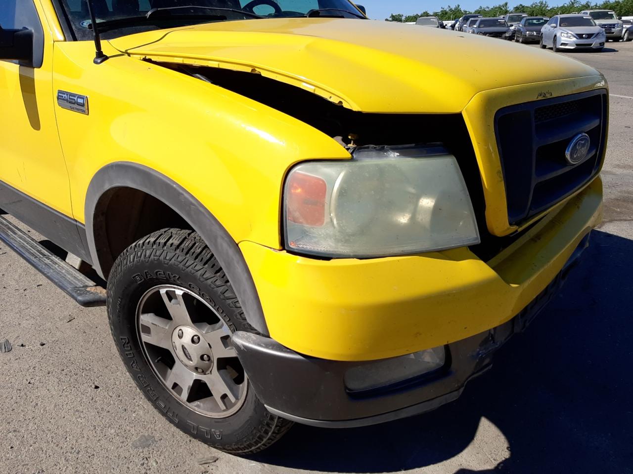 Photo 9 from auction – 2004 FORD F150 with VIN 1FTPX14564KD60616