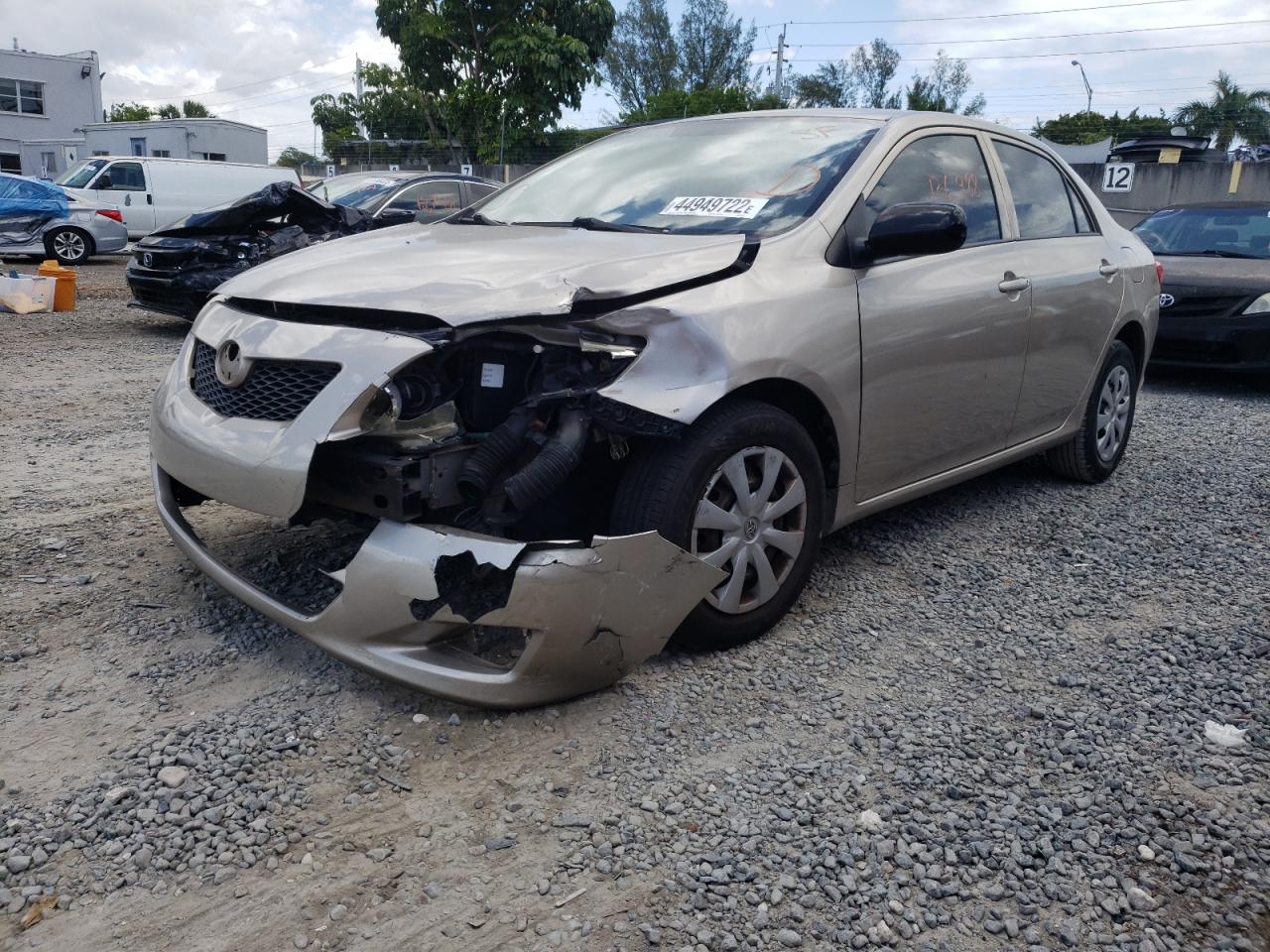 Photo 2 from auction – 2009 TOYOTA COROLLA BA with VIN 1NXBU40E99Z061400