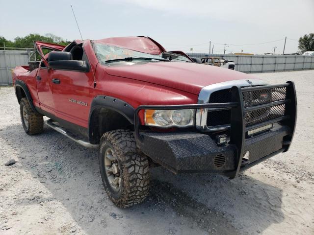 DODGE RAM 2500 S 2003 with VIN 3D7KU28D33G730202 - Photo from auction