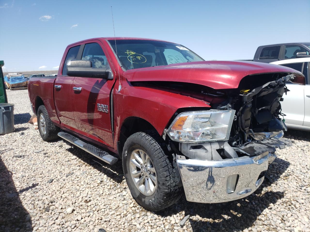 RAM 1500 SLT 2013 with VIN 1C6RR7GG1DS677634 - Photo from auction