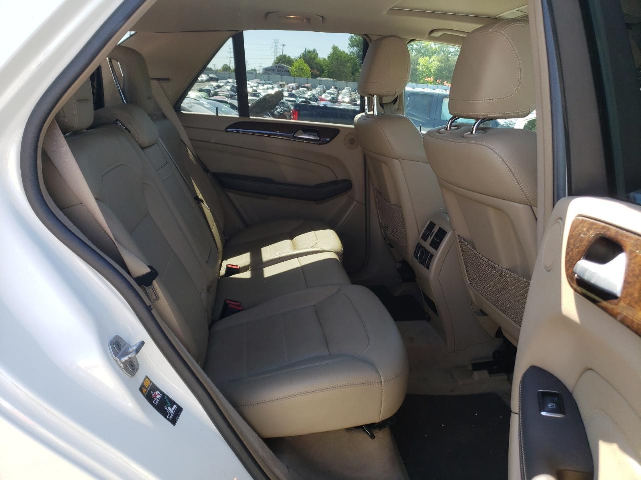 Photo 6 from auction – 2014 MERCEDES-BENZ ML 350 BLU with VIN 4JGDA2EB0EA324549