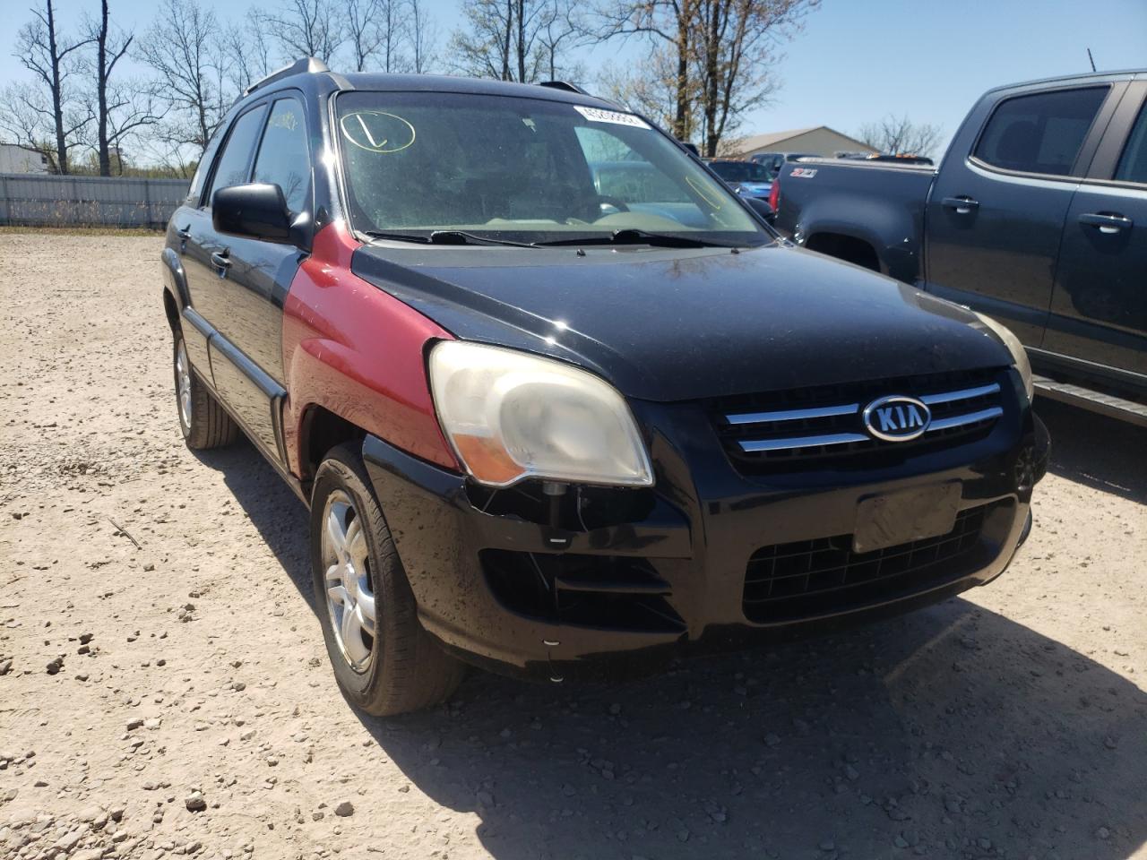 Photo 1 from auction – 2008 KIA SPORTAGE E with VIN KNDJE723587497801