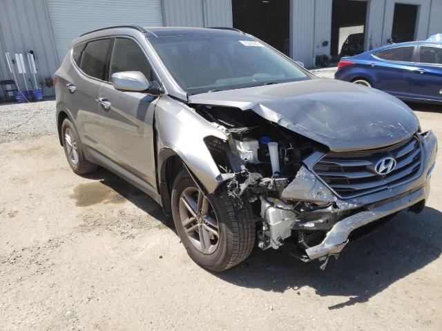 HYUNDAI SANTA FE S 2017 with VIN 5NMZU3LB4HH039390 - Photo from auction