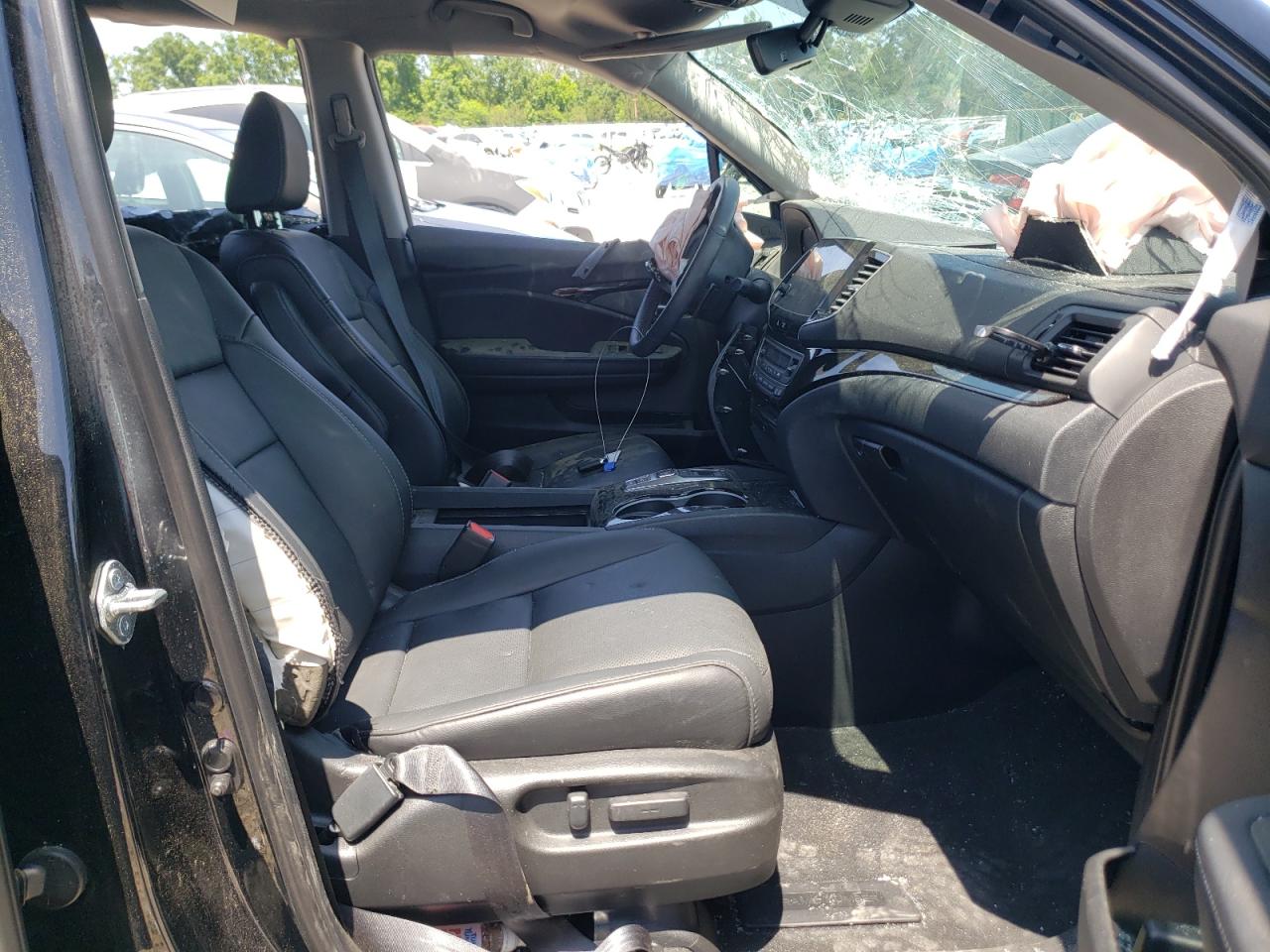 Photo 5 from auction – 2021 HONDA PILOT ELIT with VIN 5FNYF6H04MB025757