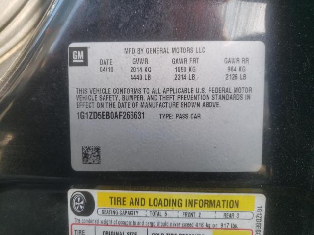 Photo 10 from auction – 2010 CHEVROLET MALIBU 2LT with VIN 1G1ZD5EB0AF266631