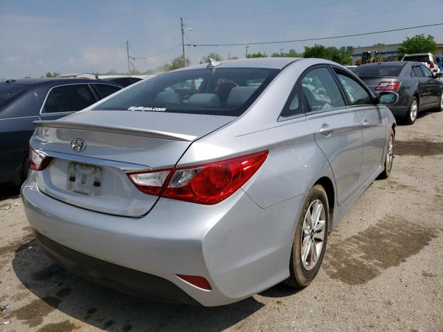 Photo 4 from auction – 2014 HYUNDAI SONATA GLS with VIN 5NPEB4AC5EH883622