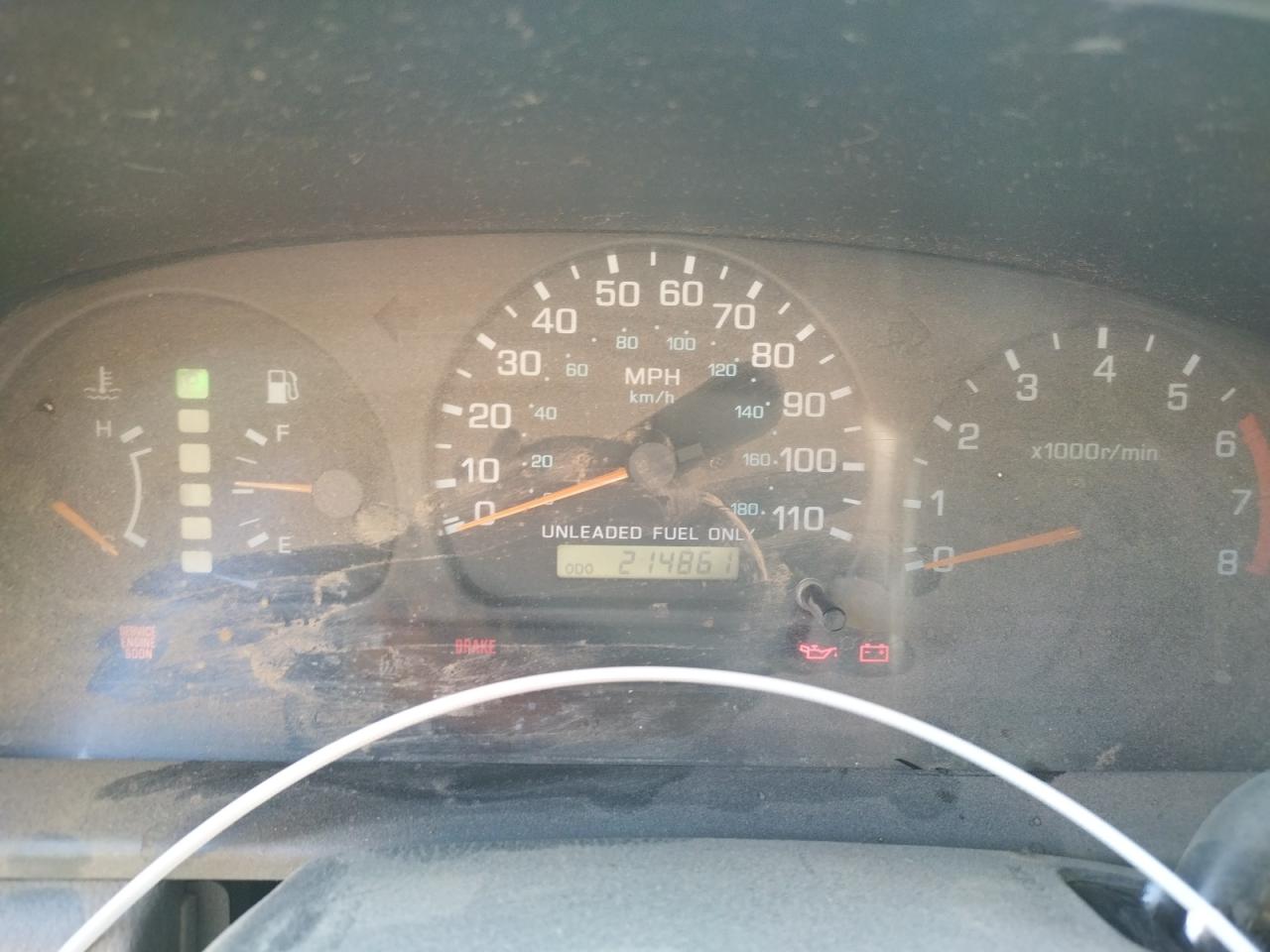 Photo 8 from auction – 2000 NISSAN FRONTIER K with VIN 1N6DD26S4YC332475
