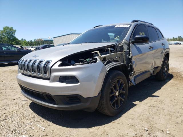 Photo 2 from auction – 2016 JEEP CHEROKEE S with VIN 1C4PJMAB2GW109182