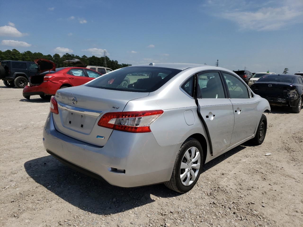Photo 4 from auction – 2014 NISSAN SENTRA S with VIN 3N1AB7AP4EY247864