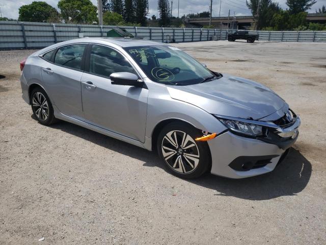 HONDA CIVIC EXL 2017 with VIN 19XFC1F75HE007122 - Photo from auction