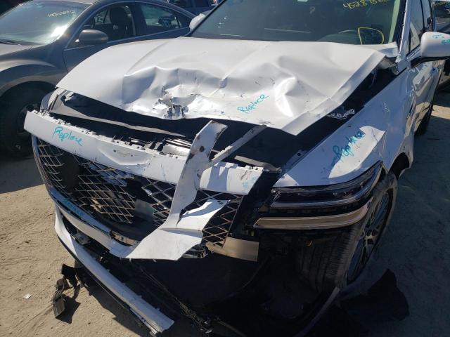 Photo 9 from auction – 2021 GENESIS GV80 BASE with VIN KMUHB4SB7MU051476