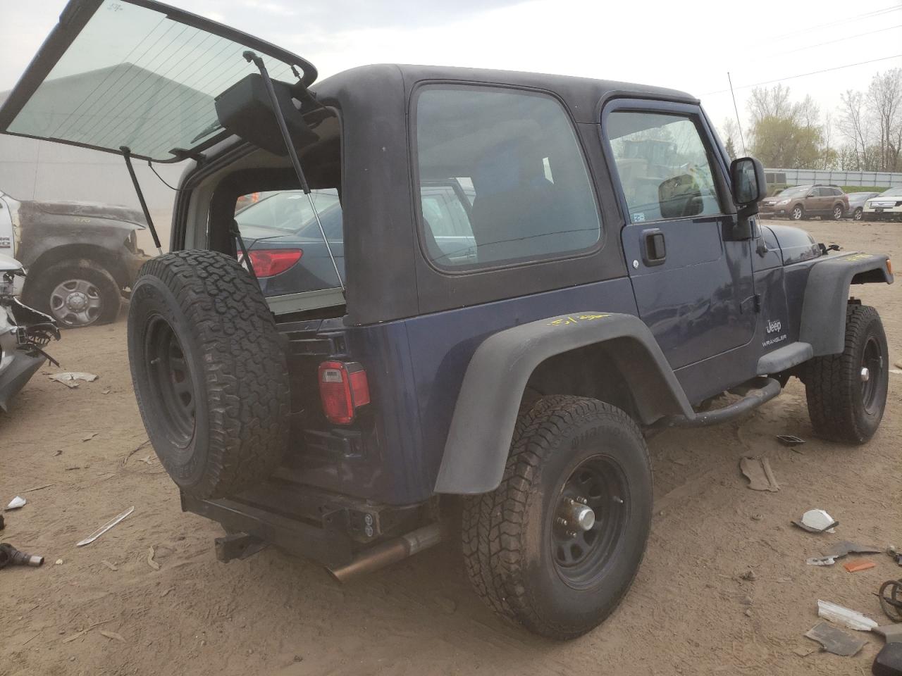 Photo 4 from auction – 2003 JEEP WRANGLER / with VIN 1J4FA29133P347388