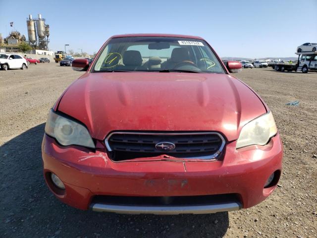 Photo 9 from auction – 2006 SUBARU LEGACY OUT with VIN 4S4BL86C964203272
