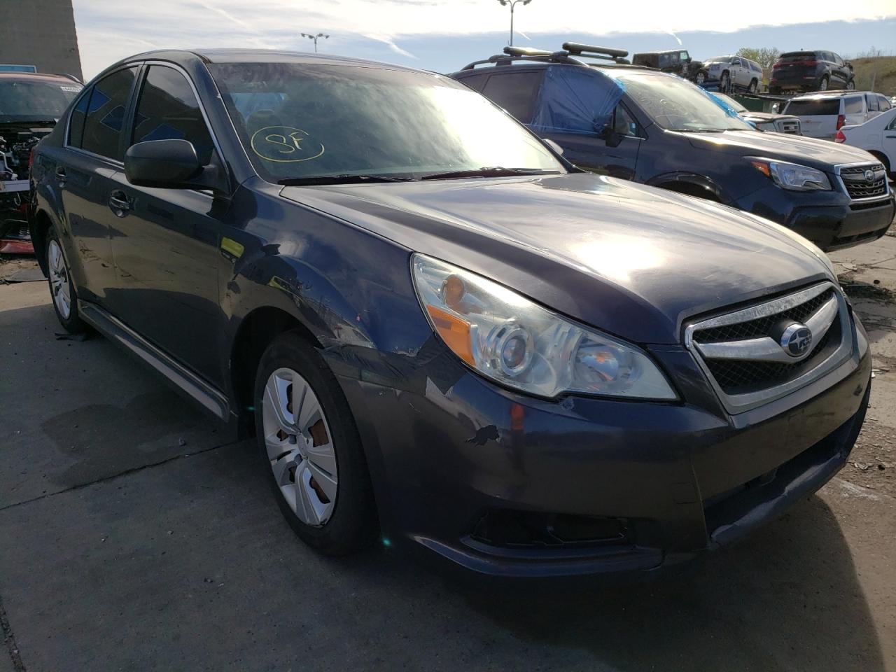 SUBARU LEGACY 2.5 2010 with VIN 4S3BMBA6XA3232276 - Photo from auction