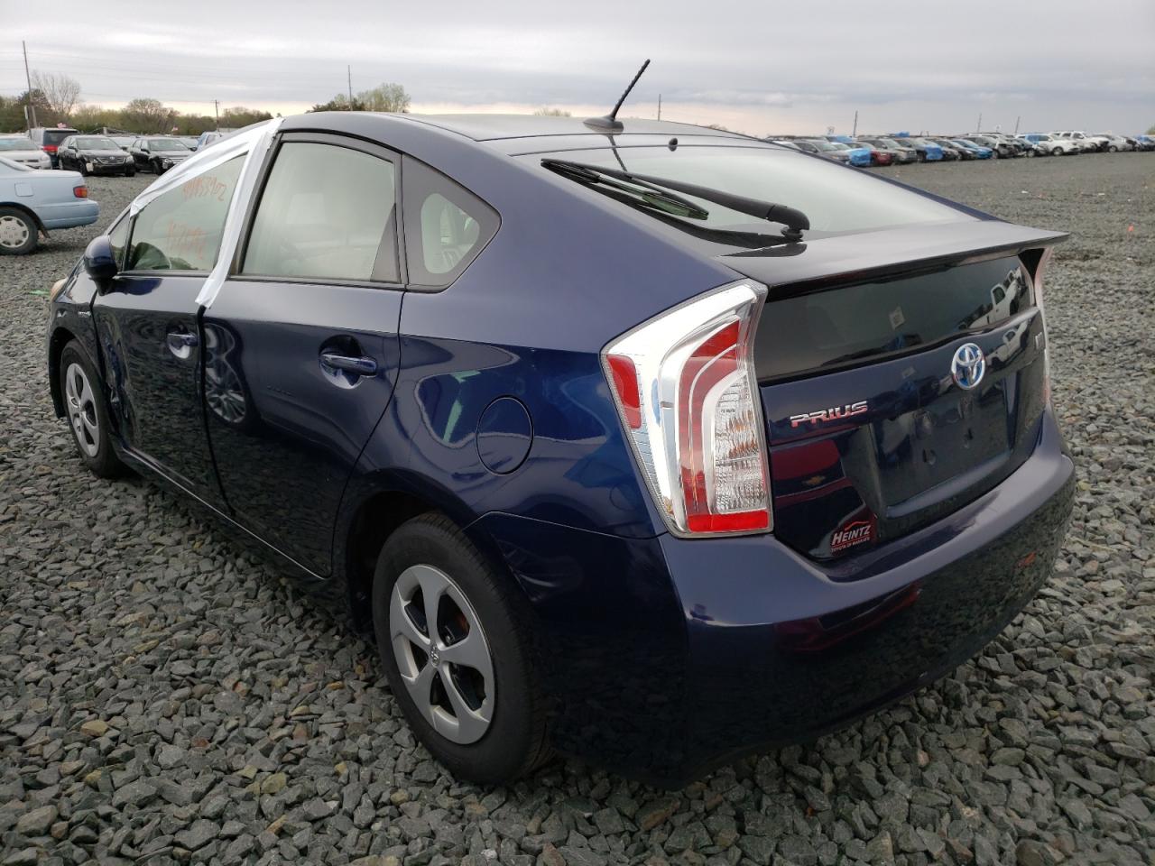 Photo 3 from auction – 2012 TOYOTA PRIUS with VIN JTDKN3DU5C1510240