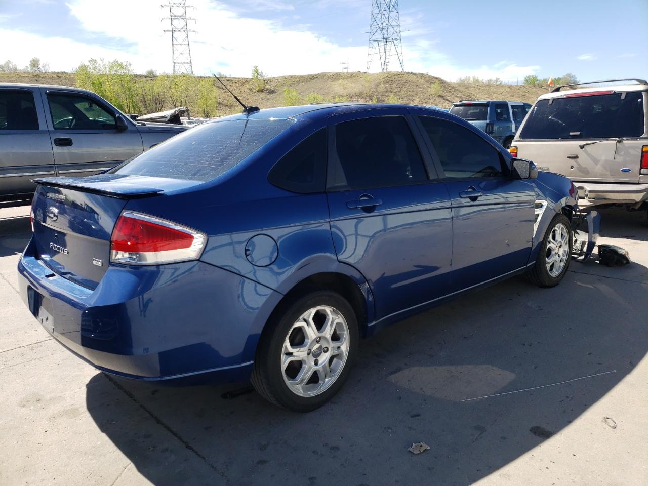 Photo 4 from auction – 2008 FORD FOCUS SE with VIN 1FAHP35N58W159387
