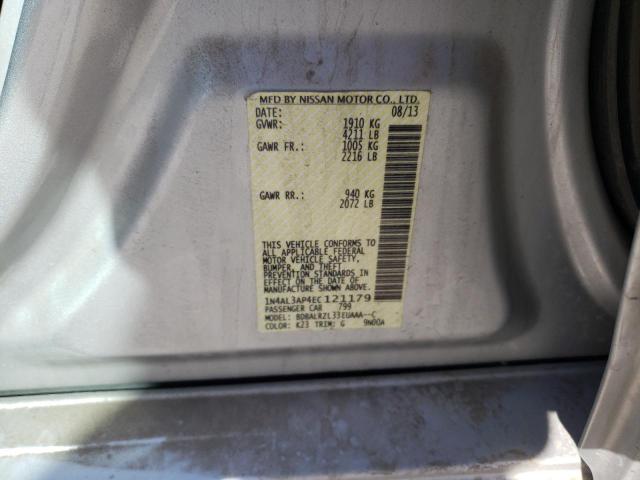 Photo 10 from auction – 2014 NISSAN ALTIMA 2.5 with VIN 1N4AL3AP4EC121179