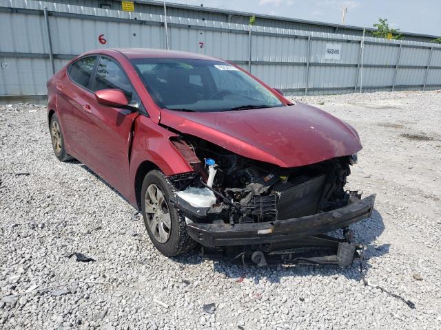 HYUNDAI ELANTRA SE 2016 with VIN 5NPDH4AE5GH720192 - Photo from auction