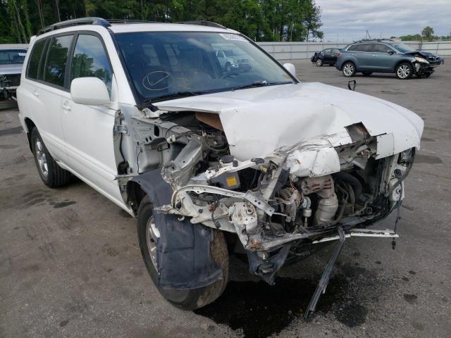 TOYOTA HIGHLANDER 2007 with VIN JTEGP21AX70141516 - Photo from auction