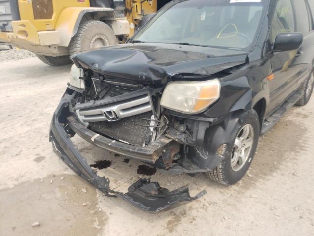 Photo 9 from auction – 2006 HONDA PILOT EX with VIN 5FNYF28576B028448