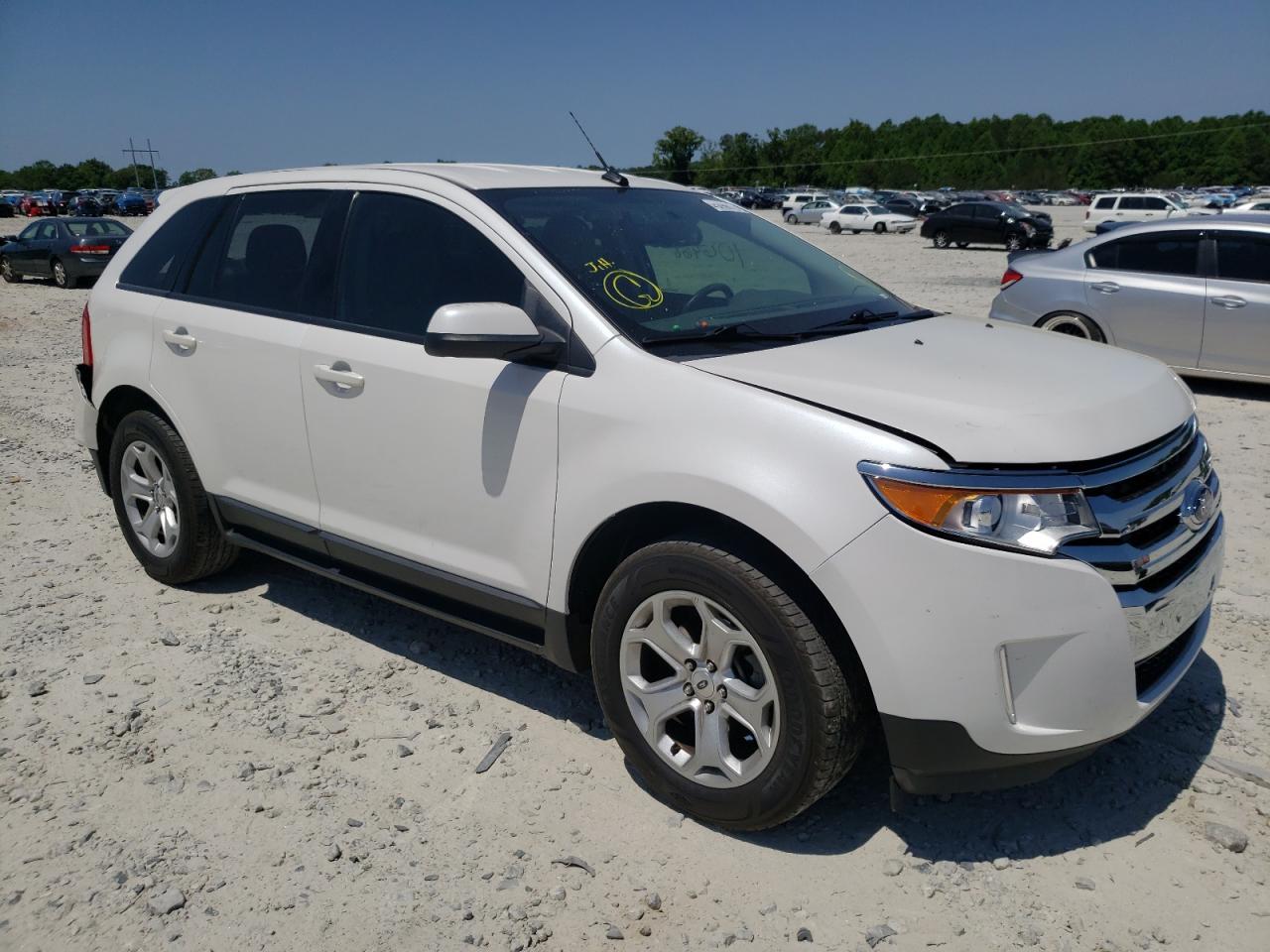 FORD EDGE SEL 2013 with VIN 2FMDK3J94DBC44454 - Photo from auction